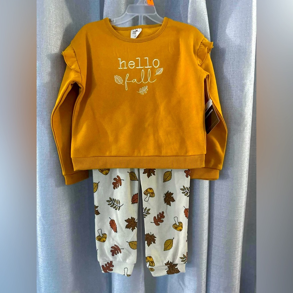 Hello Fall toddler set